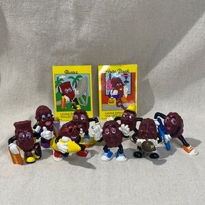 California Raisins Figurine Set - Multicolor